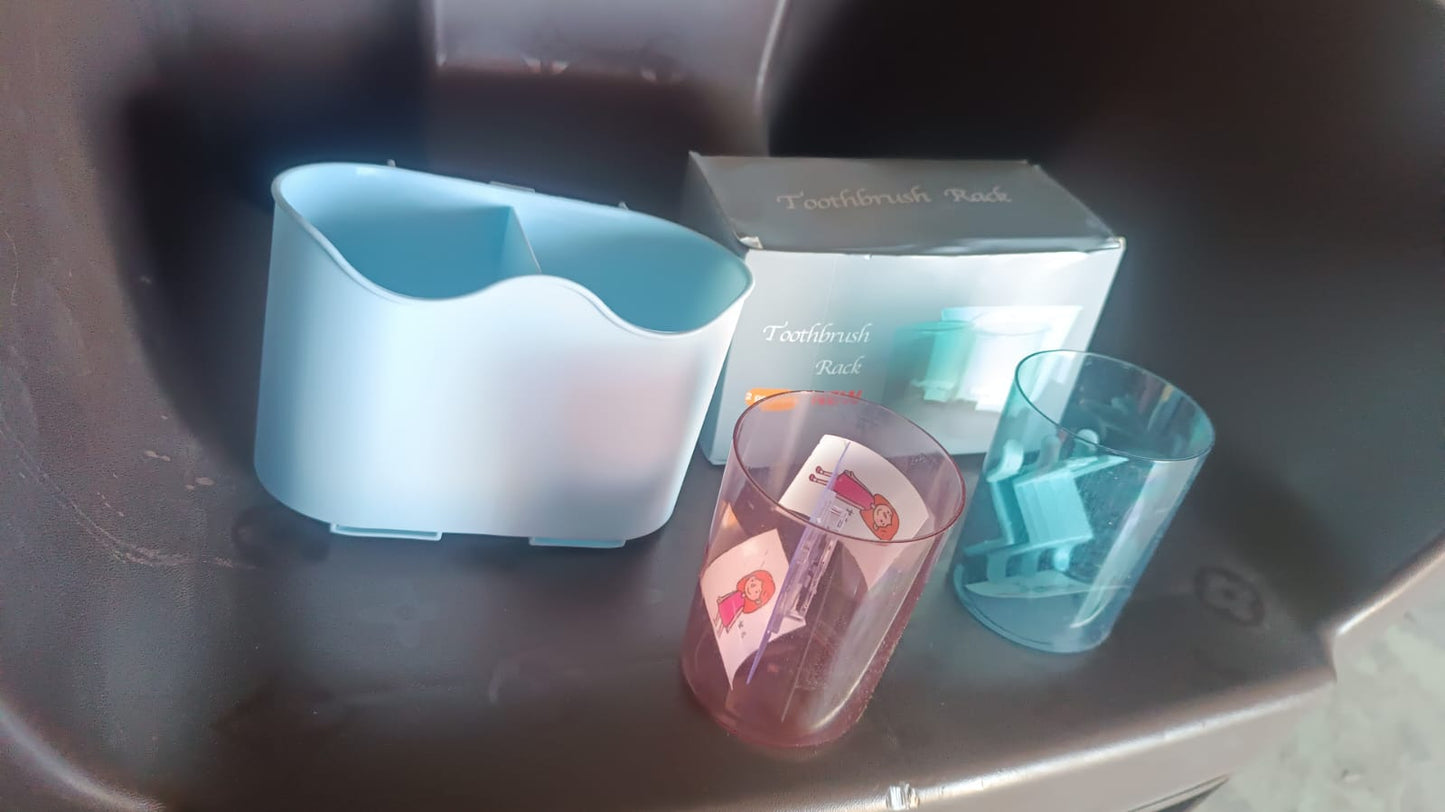 Wall-Mounted Toothbrush Holder