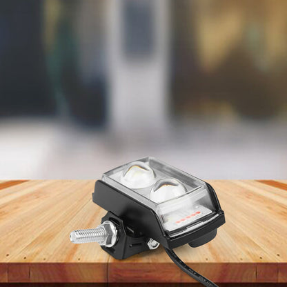 6 Mode LED Spotlight Universal Ultra Mini Double Lens Fog Light (1 Pc)