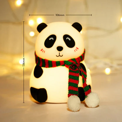 Cute Panda LED Lamp | USB Rechargeable | Touch Sensor | Bedroom Decor | Kids Toy