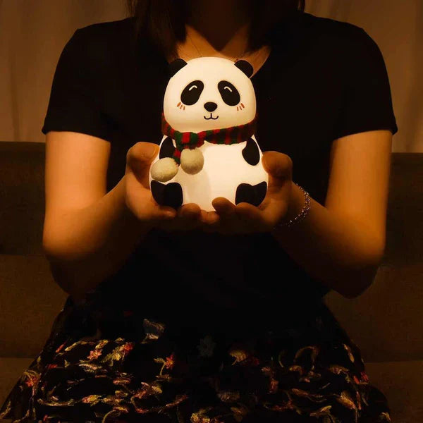 Cute Panda LED Lamp | USB Rechargeable | Touch Sensor | Bedroom Decor | Kids Toy