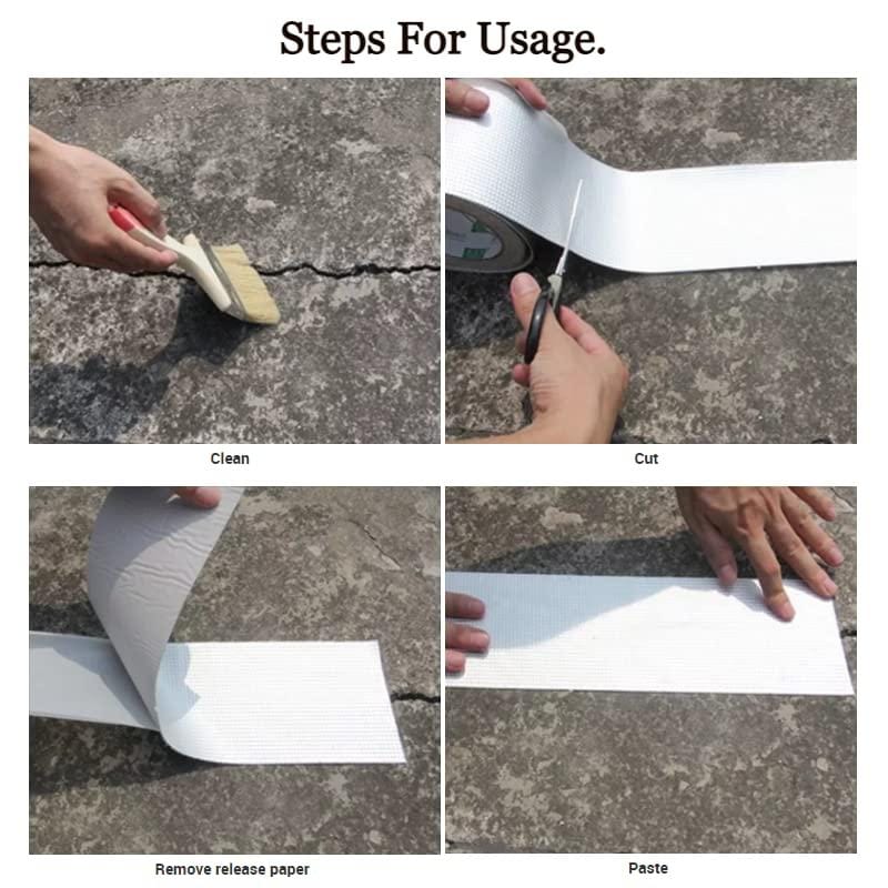 Permanent Water Seal Aluminium Rubber Tape