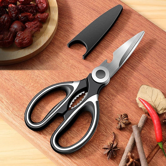 Multifunction Kitchen Scissors for Vegetables, Meat, Fish & Fruits