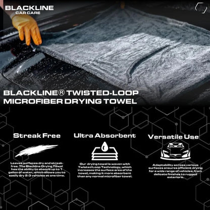 Blackline Streak-Free Car Towel