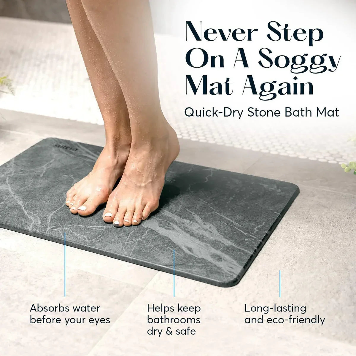 Stone Bath Mat